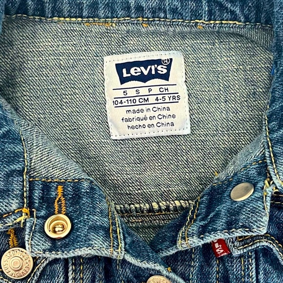 Levi's Kids Denim Trucker Jacket - Picture 3 of 7